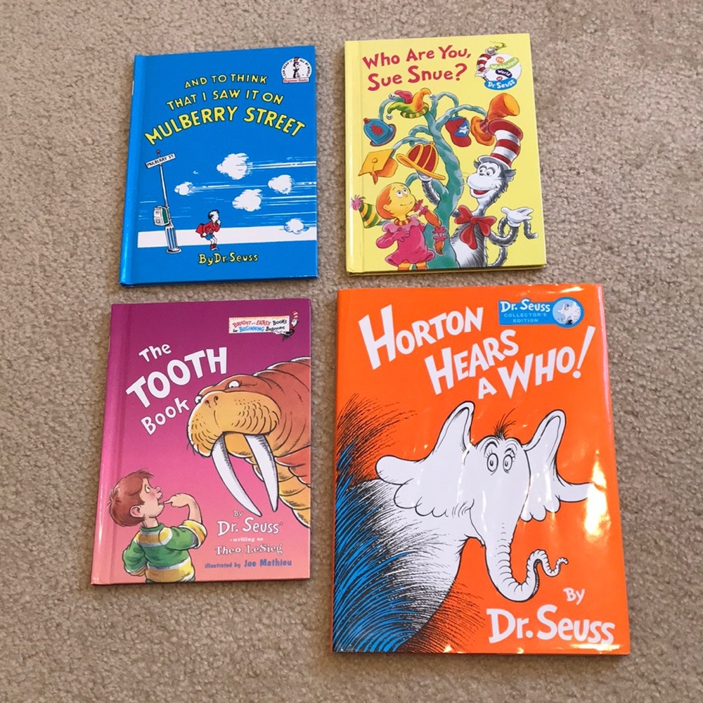 Dr. Seuss Kids Books Set